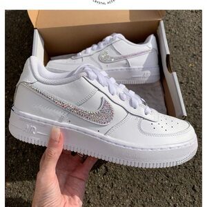 Nike Air Force 1. All sides Crystals.